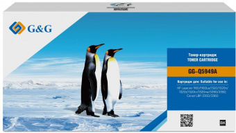 Картридж лазерный G&G GG-Q5949X черный (6000стр.) для HP LJ 1160/1320/3390/3392 от магазина РЭССИ