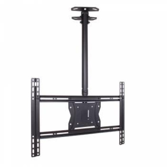 Кронштейн для телевизора Kromax COBRA-4 черный 15"-75" макс.65кг потолочный поворот и наклон от магазина РЭССИ