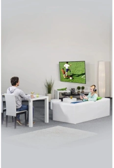 Кронштейн для телевизора Hama 00220820 черный 10"-26" макс.15кг настенный поворот и наклон от магазина РЭССИ