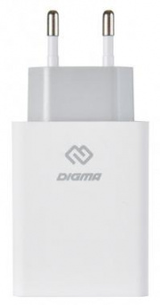 Сетевое зар./устр. Digma DGWC-3U-5A-WG 25W 5A универсальное белый от магазина РЭССИ