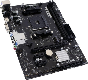 Материнская плата Biostar B550MHP Soc-AM4 AMD B450 2xDDR4 mATX AC`97 8ch(7.1) GbLAN RAID+VGA+HDMI от магазина РЭССИ