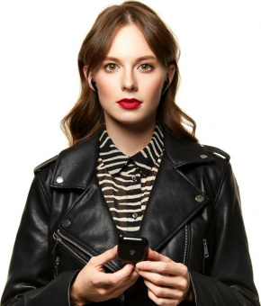 Гарнитура вкладыши uBear Vibe черный беспроводные bluetooth в ушной раковине (TW03BL01-BD) от магазина РЭССИ