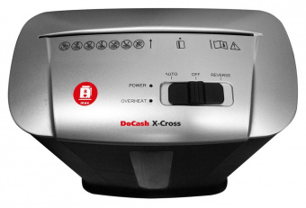 Шредер DoCash X-Cross черный (секр.P-4) перекрестный 8лист. 13лтр. пл.карты от магазина РЭССИ