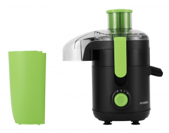 Соковыжималка центробежная Hyundai HY-JE1625 500Вт рез.сок.:400мл. черный/зеленый от магазина РЭССИ