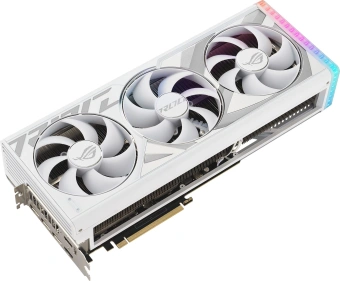 Видеокарта Asus PCI-E 4.0 ROG-STRIX-RTX4080S-16G-WHITE NVIDIA GeForce RTX 4080 Super 16Gb 256bit GDDR6X 2550/23000 HDMIx2 DPx3 HDCP Ret от магазина РЭССИ