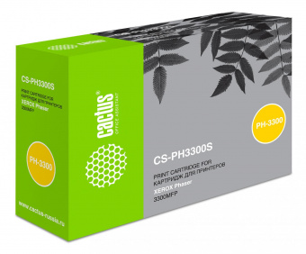 Картридж лазерный Cactus CS-PH3300S 106R01411 черный (4000стр.) для Xerox Phaser 3300 от магазина РЭССИ