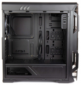 Корпус Hiper OB черный без БП ATX 2x120mm 2xUSB2.0 1xUSB3.0 audio bott PSU от магазина РЭССИ