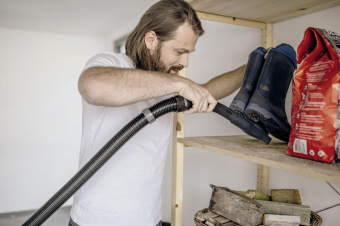 Строительный пылесос Karcher WD 3 P V-17/4/20 Workshop 1000Вт желтый от магазина РЭССИ