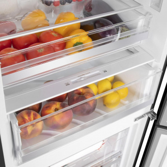 Холодильник Maunfeld MFF185NFB черный (двухкамерный) от магазина РЭССИ