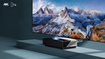 Телевизор LED Hisense 100" Laser TV 100L5F черный 4K Ultra HD 100Hz DVB-T DVB-T2 DVB-C DVB-S DVB-S2 WiFi Smart TV от магазина РЭССИ