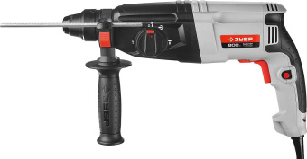 Перфоратор Зубр П-26-800 патрон:SDS-plus уд.:3Дж 800Вт (кейс в комплекте) от магазина РЭССИ