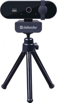 Камера Web Defender G-Lens 2580 черный 2Mpix USB2.0 с микрофоном для ноутбука (63112) от магазина РЭССИ