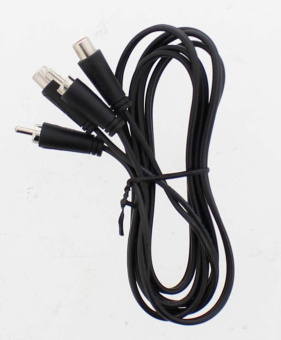 Кабель-удлинитель аудио Hama H-205259 2хRCA (f)/2хRCA (m) 1.5м. черный (00205259) от магазина РЭССИ