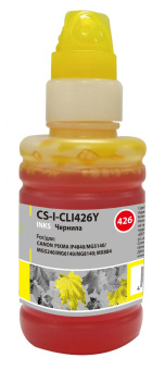 Чернила Cactus CS-I-CLI426Y желтый 100мл для Canon Pixma MG5140/5240/6140/8140/MX884 от магазина РЭССИ
