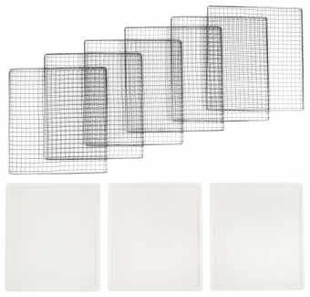 Сушка для фруктов и овощей Hyundai HYFD-1205 12под. 500Вт черный от магазина РЭССИ