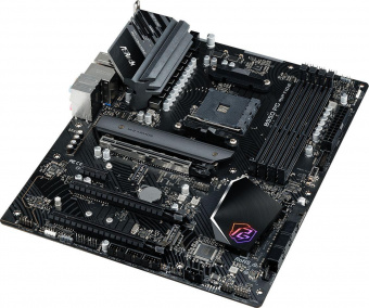 Материнская плата Asrock B550 PG RIPTIDE Soc-AM4 AMD B550 4xDDR4 ATX AC`97 8ch(7.1) 2.5Gg RAID+HDMI от магазина РЭССИ