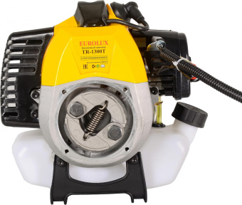 Триммер бензиновый Eurolux TR-1300T 1800Вт 1.77л.с. неразбор.штан. реж.эл.:леска/нож от магазина РЭССИ