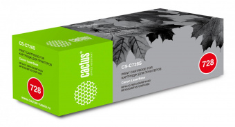 Картридж лазерный Cactus CS-C728S 728 черный (2100стр.) для Canon i-Sensys MF4410/4430/4450/4550D от магазина РЭССИ