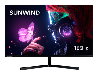 Монитор SunWind 23.8" SUN-M24BG110 черный VA LED 6ms 16:9 HDMI матовая 250cd 178гр/178гр 1920x1080 165Hz DP FHD USB 2.6кг от магазина РЭССИ