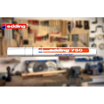 Лаковый маркер Edding пеинт E-750/49 белый 2-4 мм 803381 от магазина РЭССИ