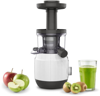 Соковыжималка шнековая Moulinex ZU150110 150Вт белый/черный от магазина РЭССИ