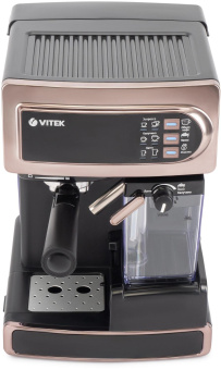 Кофеварка рожковая Vitek VT-1517 GD 1238Вт золотистый от магазина РЭССИ