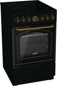 Плита Электрическая Gorenje ECS5250CLB черный стеклокерамика (без крышки) от магазина РЭССИ
