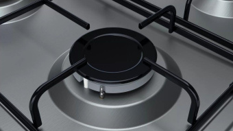 Газовая варочная поверхность Bosch PBP6C5B82O нержавеющая сталь от магазина РЭССИ