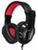 Наушники с микрофоном Оклик HS-L320G Phoenix черный/красный 1.9м мониторные оголовье (359482) от магазина РЭССИ