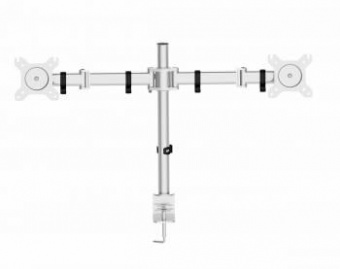 Кронштейн для мониторов Cactus CS-VM-D29-AL серебристый 13"-27" макс.8кг настольный поворот и наклон от магазина РЭССИ