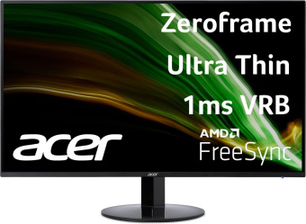 Монитор Acer 23.8" SB241YHbi черный VA LED 1ms 16:9 HDMI матовая 250cd 178гр/178гр 1920x1080 100Hz FreeSync VGA FHD 2.66кг от магазина РЭССИ