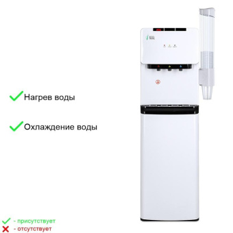 Кулер для воды ECOTRONIC K41-LX white-black ETK11744 от магазина РЭССИ