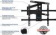 Кронштейн для телевизора Kromax DIX-20 черный 22"-65" макс.45кг настенный поворотно-выдвижной и наклонный от магазина РЭССИ