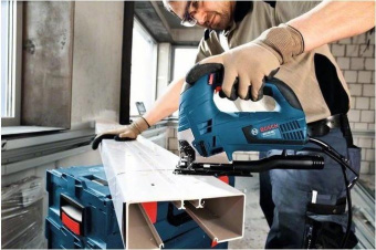 Лобзик Bosch GST 90 BE 650Вт 3100ходов/мин от электросети (кейс в комплекте) от магазина РЭССИ