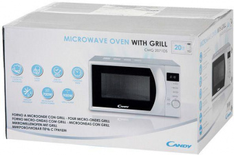 Микроволновая Печь Candy Basic CMG2071DS 20л. 700Вт серебристый от магазина РЭССИ
