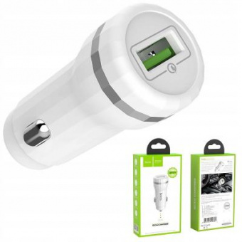 АЗУ USB Hoco Z27A (18W, QC3.0) Белый от магазина РЭССИ