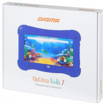 Планшет Digma Optima Kids 7 RK3126C (1.2) 4C RAM1Gb ROM16Gb 7" IPS 1024x600 Android 8.1 разноцветный 2Mpix 0.3Mpix BT WiFi Touch microSD 128Gb minUSB 2500mAh от магазина РЭССИ