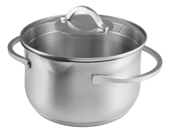 Кастрюля Polaris Solid-20C 3.5л. d=20см (с крышкой) серебристый (15132) от магазина РЭССИ