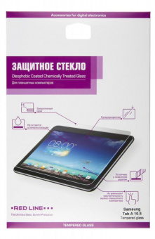 Защитное стекло для экрана прозрачная Redline для Samsung Galaxy Tab A 10.5" 1шт. (УТ000016496) от магазина РЭССИ