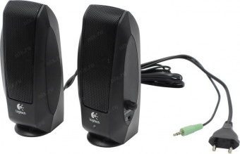 Колонки Logitech S120 2.0 черный 2.2Вт от магазина РЭССИ
