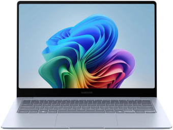 Ноутбук Samsung Galaxy Book 4 Edge NP940 Snapdragon X Elite X1E-80-100 16Gb SSD512Gb Adreno 14" AMOLED Touch 3K (3200x1800) Windows 11 Home dk.blue WiFi BT Cam (NP940XMA-KB1US) от магазина РЭССИ