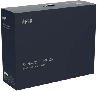 Моноблок Hiper ExpertCenter ED27 27" QHD i5 1240P (1.7) 16Gb SSD512Gb Iris Xe CR Windows 11 Professional GbitEth WiFi BT 100W клавиатура мышь Cam серый 2560x1440 от магазина РЭССИ