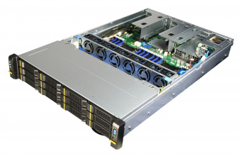 Сервер IRU Rock C2212P 2x4210R 2x32Gb x4 2x480Gb 2.5" SSD RAID BMC 2x10GSFP+ 2x800W w/o OS (1907376) от магазина РЭССИ