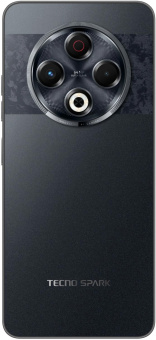 Смартфон Tecno Spark 30 256Gb 8Gb черный моноблок 3G 4G 2Sim 6.78" 1080x2436 Android 14 64Mpix 802.11 a/b/g/n/ac NFC GPS GSM900/1800 GSM1900 TouchSc Protect VidConf FM A-GPS microSD max1024Gb от магазина РЭССИ