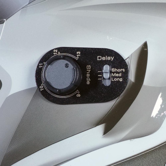 Маска сварщика Fubag IR 9-13C S филь.:хамел. см.экр.95x36мм серебристый (38076) от магазина РЭССИ