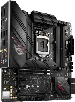 Материнская плата Asus ROG STRIX B560-G GAMING WIFI Soc-1200 Intel B560 4xDDR4 mATX AC`97 8ch(7.1) 2.5Gg+HDMI+DP от магазина РЭССИ