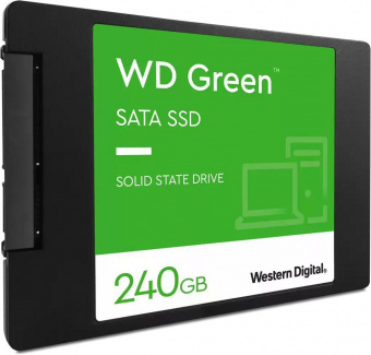 Накопитель SSD WD SATA III 240Gb WDS240G3G0A Green 2.5" от магазина РЭССИ