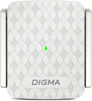 Повторитель беспроводного сигнала Digma D-WR400 AC1200 10/100BASE-TX/Wi-Fi белый от магазина РЭССИ