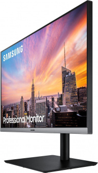 Монитор Samsung 23.8" S24R650FDI темно-серый IPS LED 5ms 16:9 HDMI полуматовая HAS Piv 250cd 178гр/178гр 1920x1080 75Hz VGA DP FHD USB 5.1кг от магазина РЭССИ