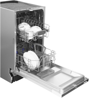 Посудомоечная машина встраив. Hyundai HBD 441 2100Вт узкая серебристый/белый от магазина РЭССИ